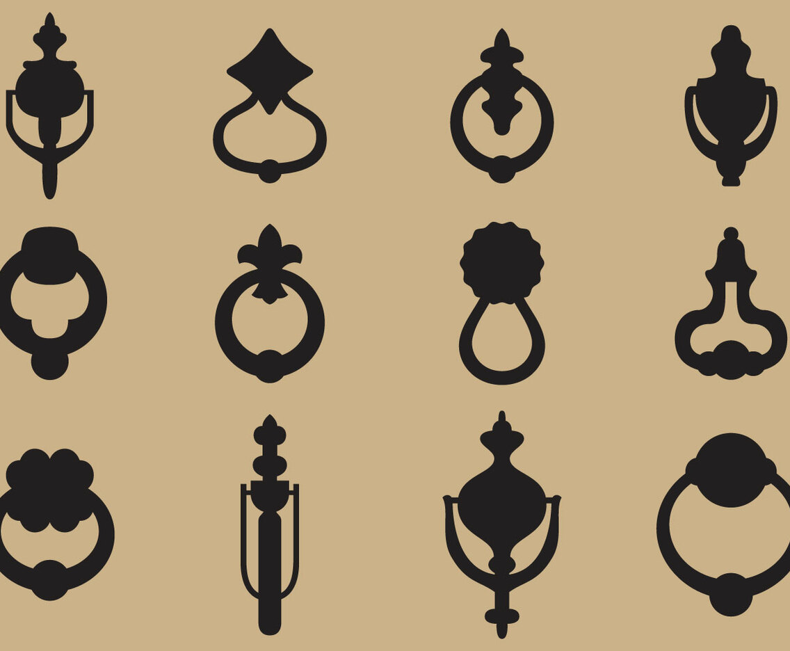 Door Knocker Silhouettes