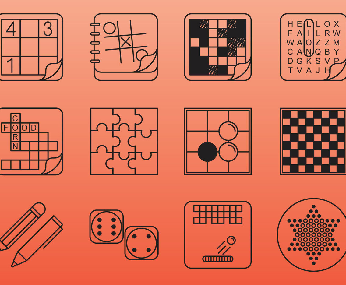 Board And Table Game Icons