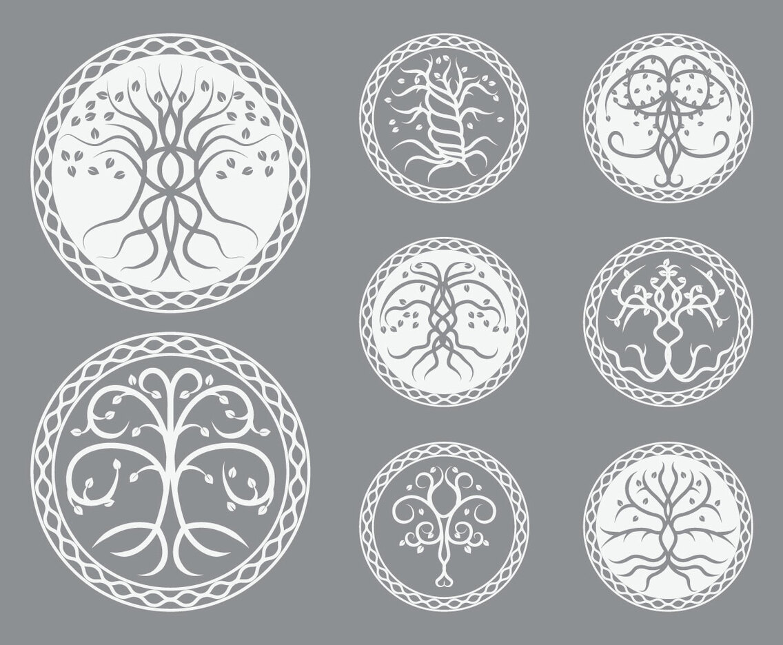 Free Celtic Tree Vector