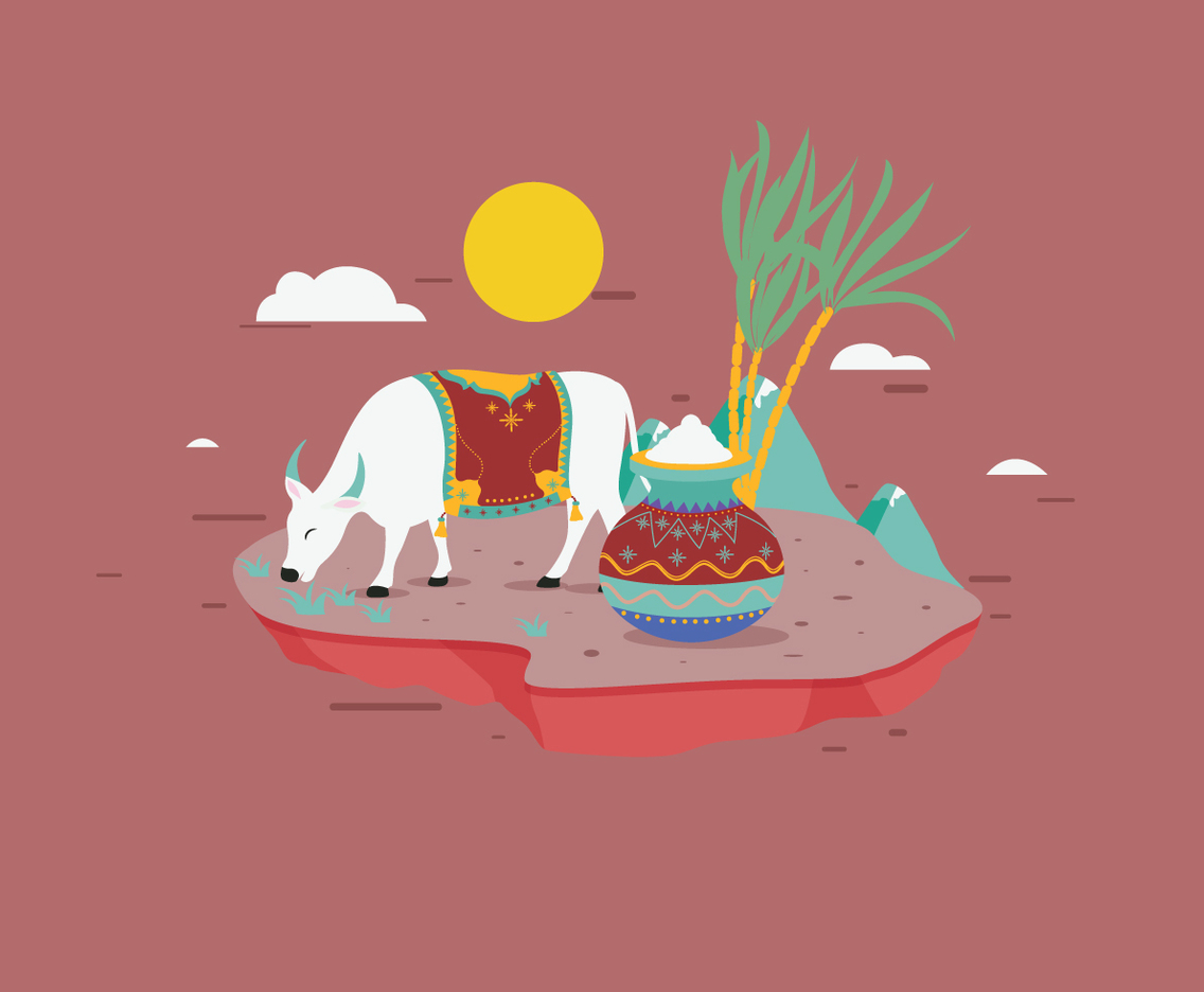 Pongal Vector
