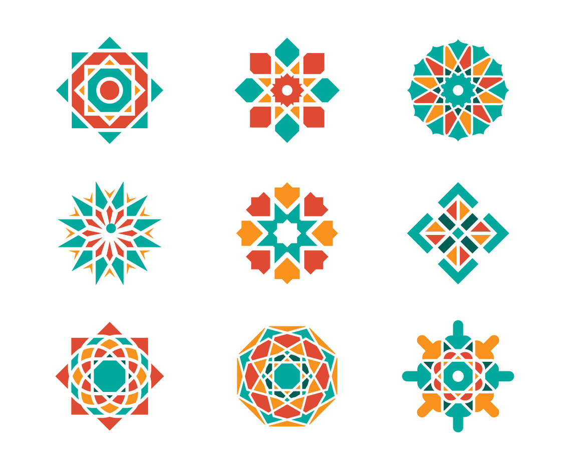 Free Arabesque Graphic Vectors