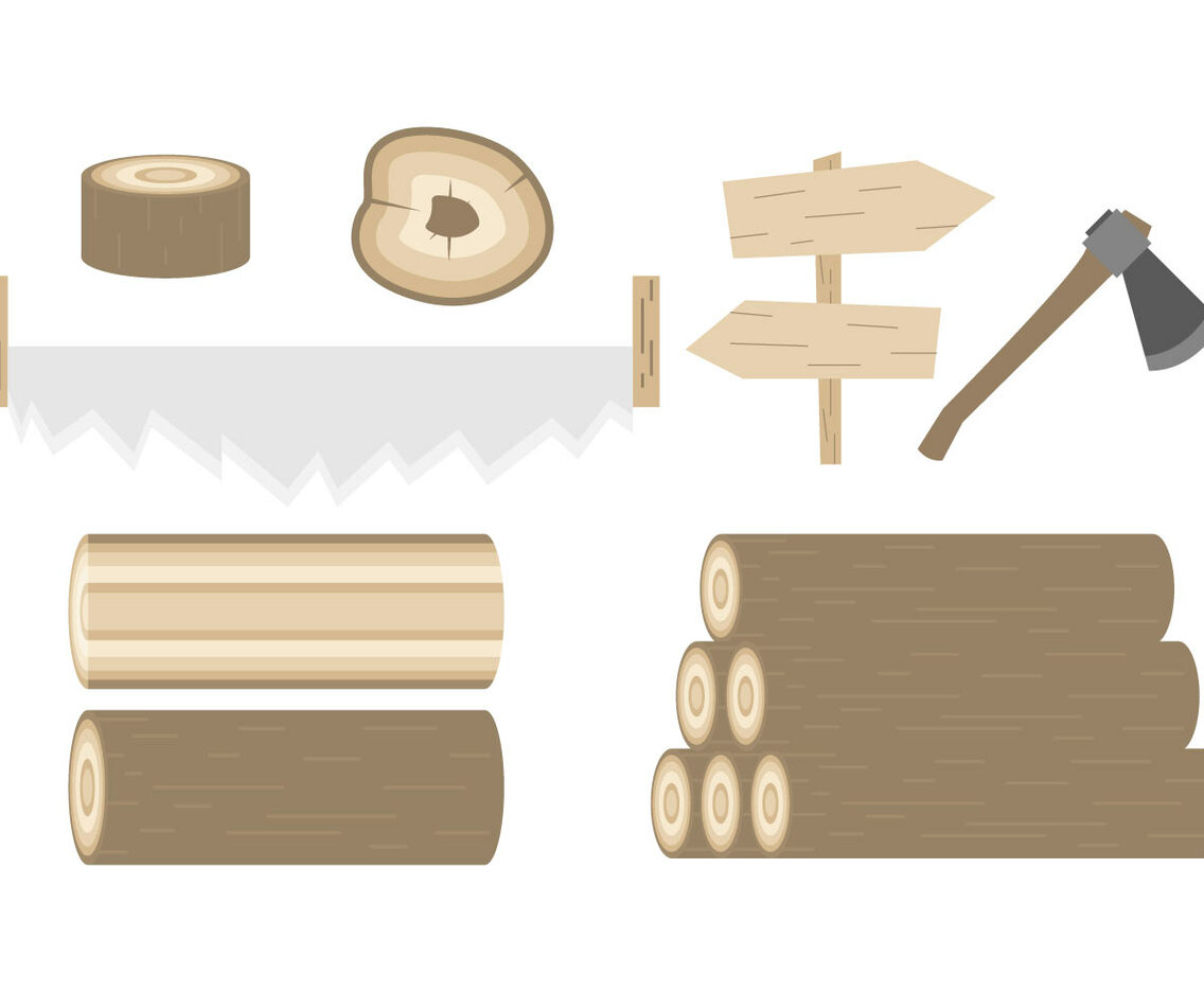 Free Wood Logs Vector