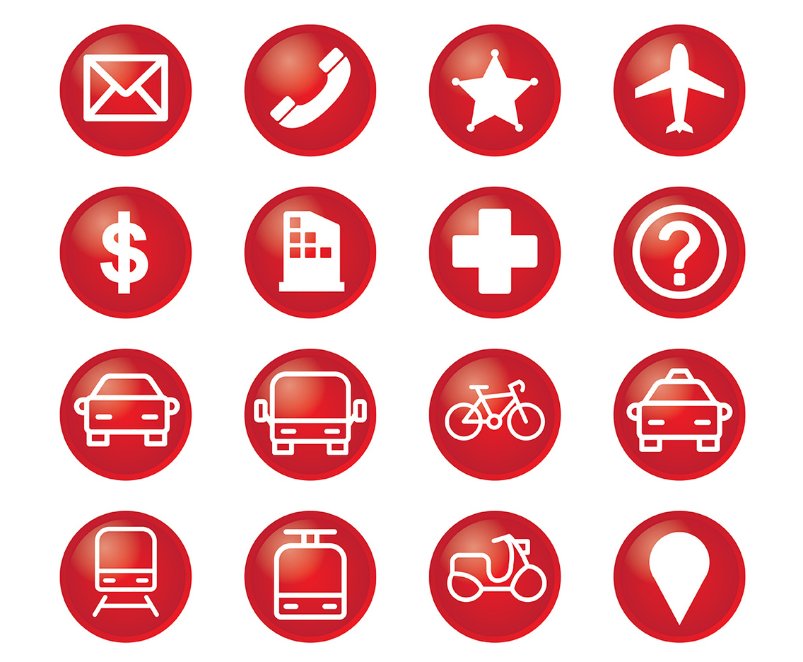 Map Legend Icon Vector