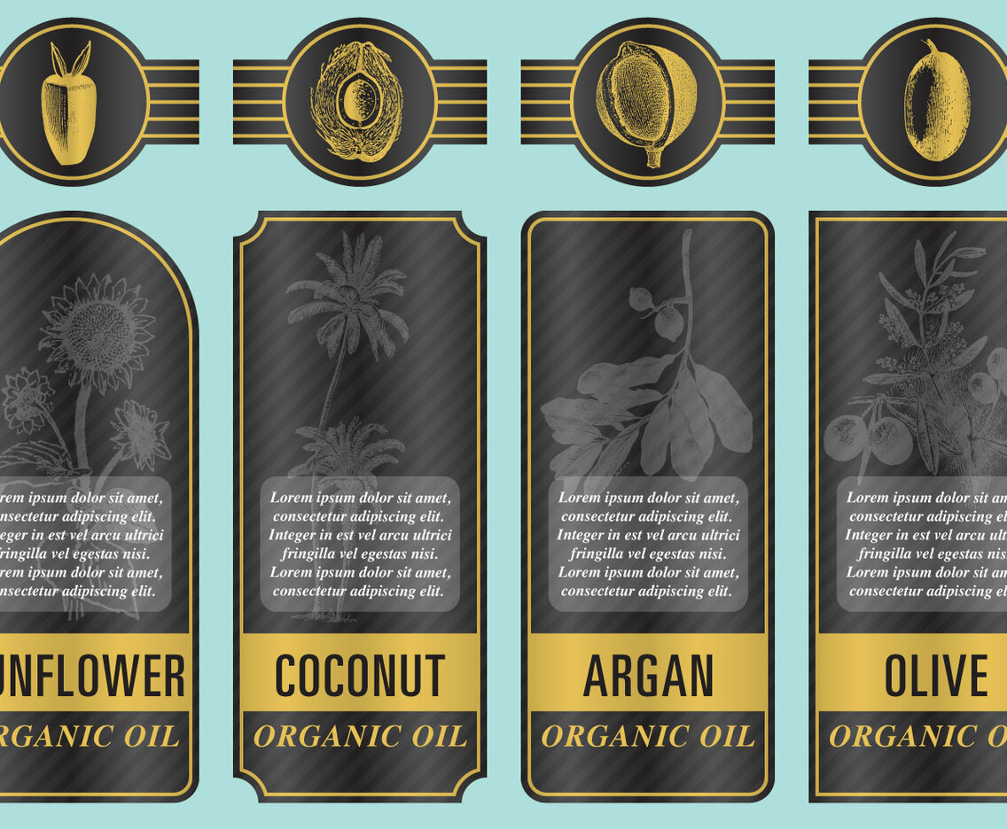 Organic Oil Labels