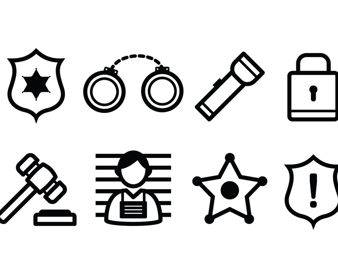 Free Police And Crime Icons