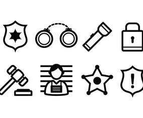 Free Police And Crime Icons