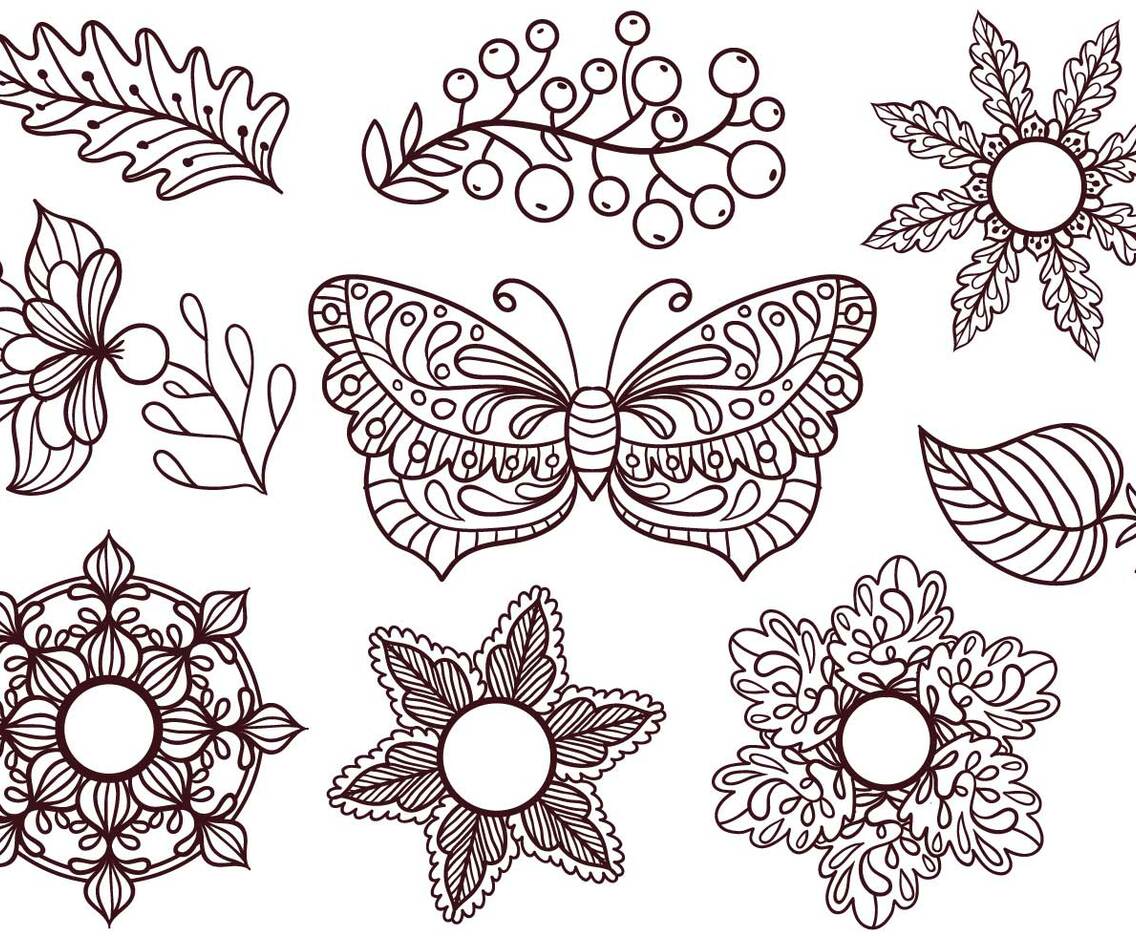 Free Coloring Elements Vectors