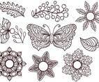 Free Coloring Elements Vectors