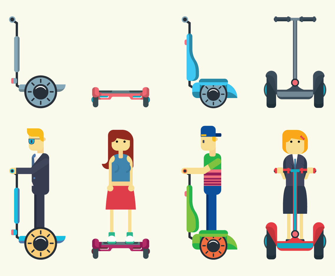 Free Segway Vector