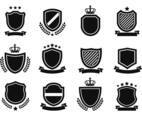 Free Shield Shapes Vector