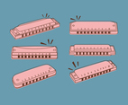 Harmonica Vector
