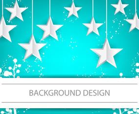 Infographic Design Stars Background
