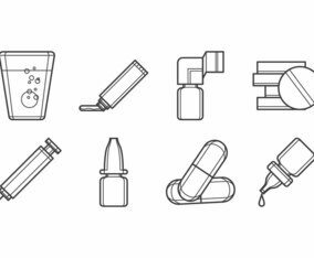 Free Drugs Form Icon Vector