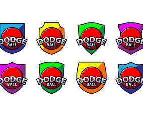 Free Dodge Ball Logo Vector