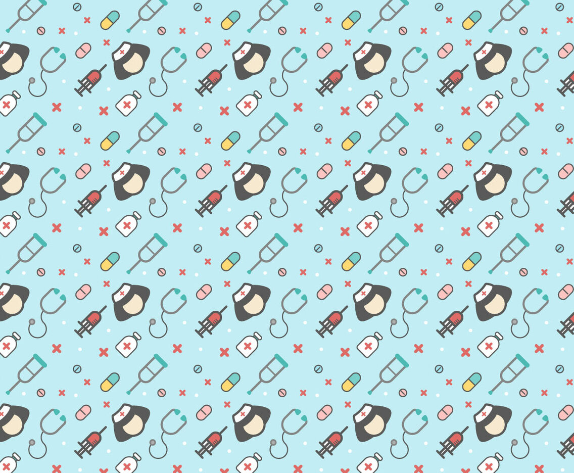 Free Nurse Vector Pattern