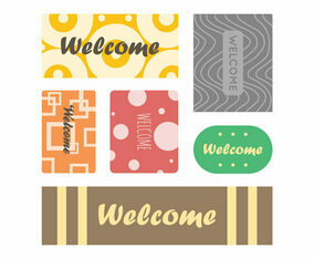 Free Welcome Mat Vector 4