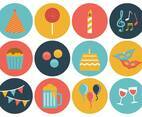 Free Birthday Icons Vector
