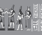 Egyptian icons Cartouches