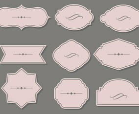 Cartouche Flat Design