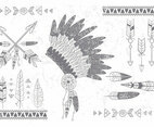 Boho Native Vector Set