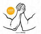 Free Vector Arm Wrestling