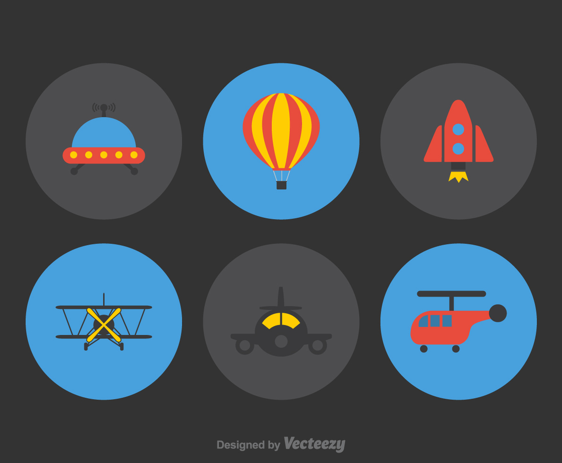 Free Aviation Vector Icons
