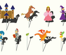 Free Fairytale Shadow Puppet