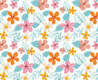 Free Flowrs Pattern Vectors