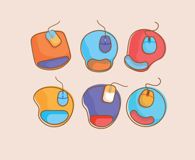 Mouse Pad Vector