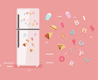 Fridge Magnet Vector