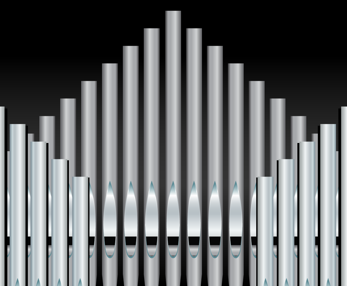 Free Pipe Organ Background Vector