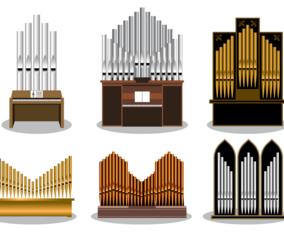 Free Pipe Organ Vector