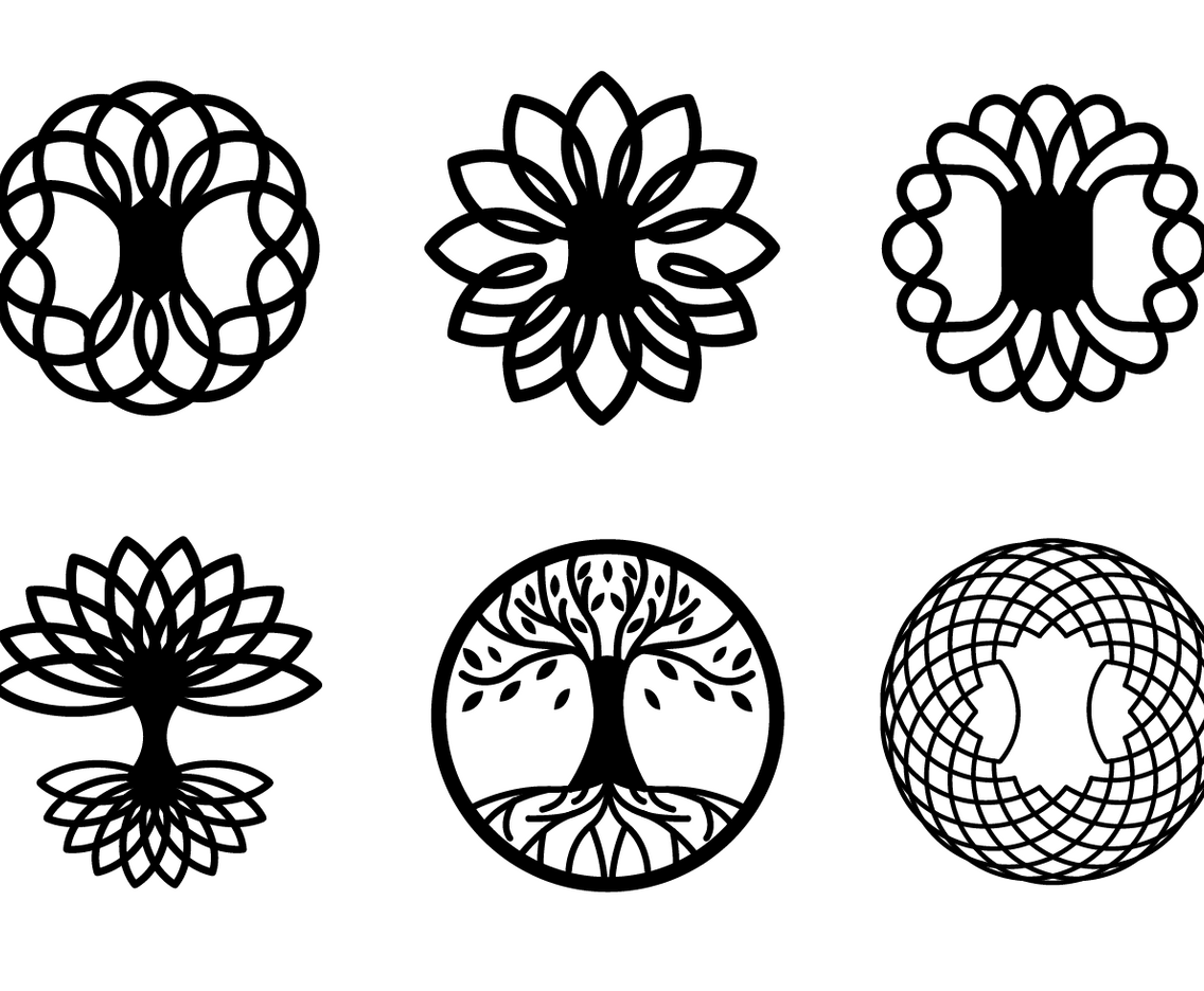 Free Celtic Tree Vectors