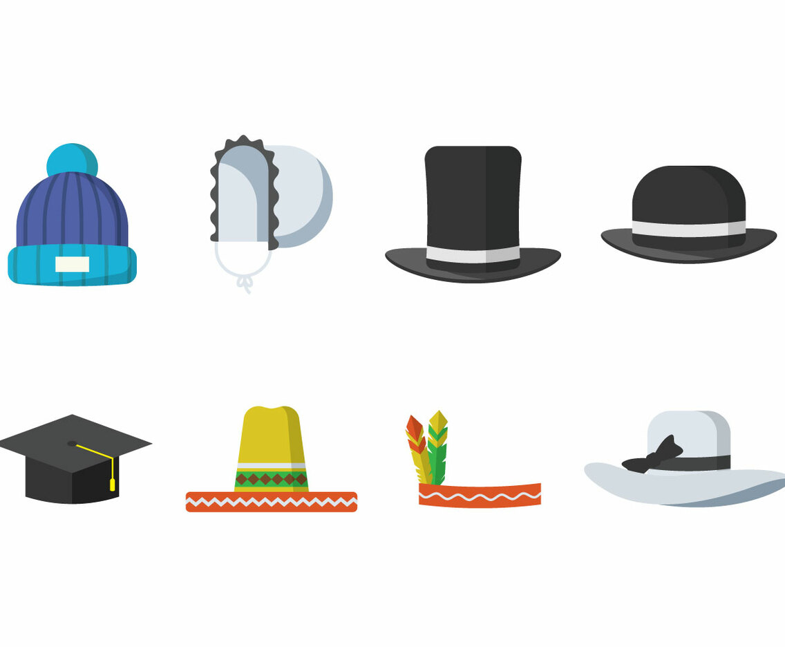 Free Hats Vector