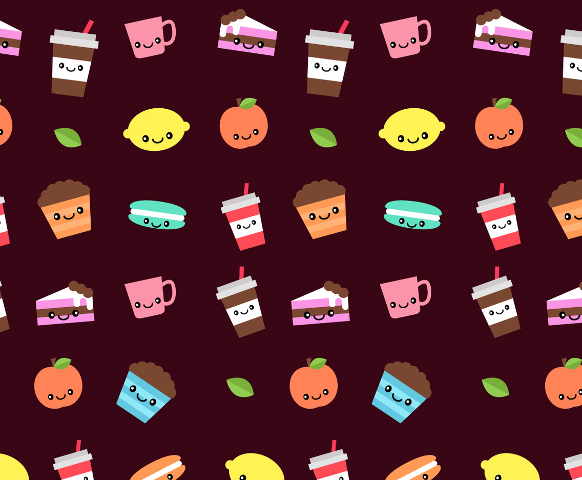 Free Sweets Pattern Vector