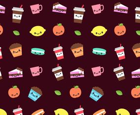 Free Sweets Pattern Vector