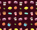 Free Sweets Pattern Vector