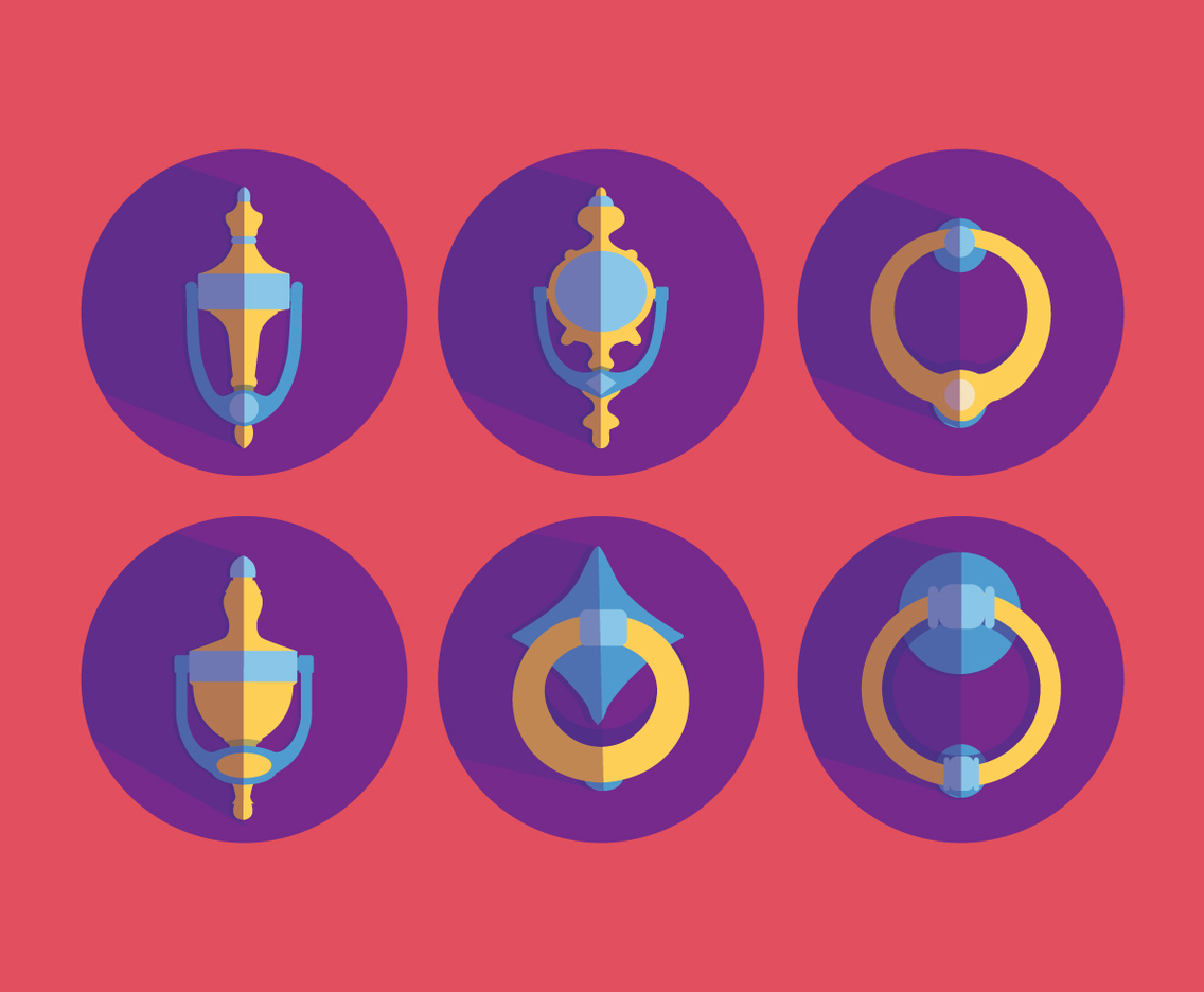 Door Knocker Vector