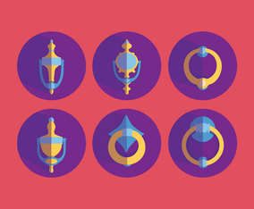 Door Knocker Vector