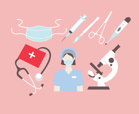Nurse Equipment Vector