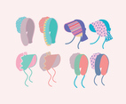 Bonnet Colorful Vectors