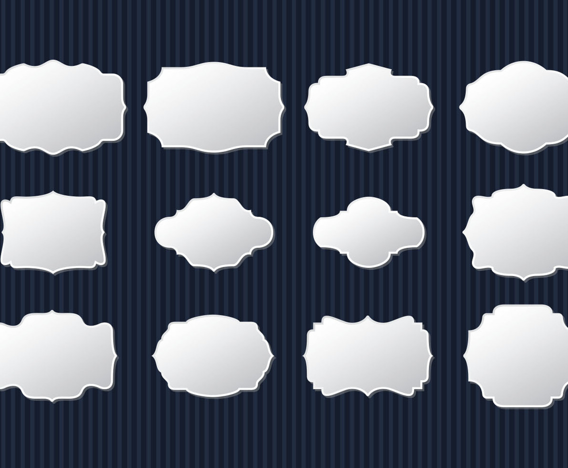 Vintage bank Laber Frame