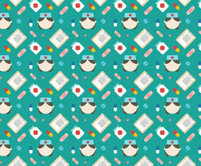 Free Nurse Vector Pattern