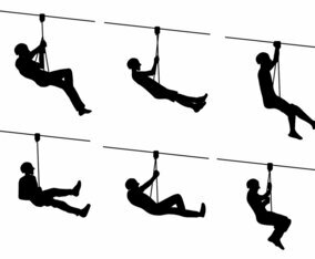 Zipline Vector