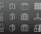 Steel Construction Icons