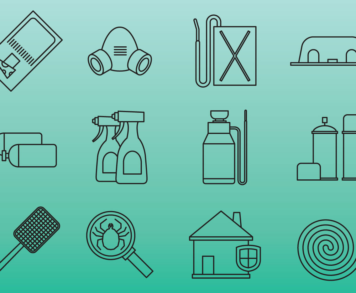 Pest Control Tool Icons