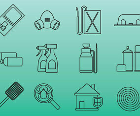 Pest Control Tool Icons