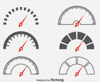 Tachometer Symbol Vector Set