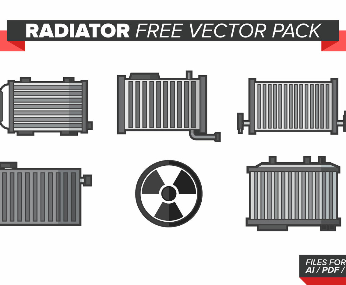 Radiator Free Vector Pack