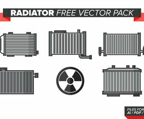 Radiator Free Vector Pack